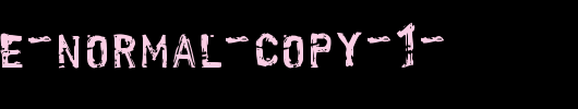 Scroonge-Normal-copy-1-.ttf是一款不错的英文字体下载