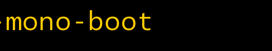 Segoe-Mono-Boot.ttf是一款不错的英文字体下载