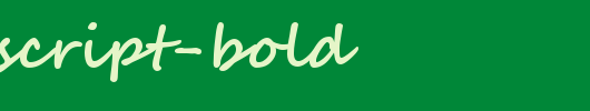 Segoe-Script-Bold.ttf是一款不错的英文字体下载