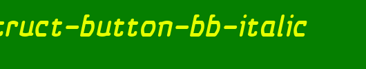 Self-Destruct-Button-BB-Italic.ttf是一款不错的英文字体下载