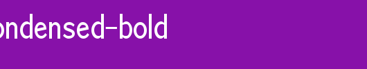 Sensor-Condensed-Bold.ttf是一款不错的英文字体下载