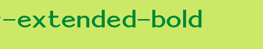 Sensor-Extended-Bold.ttf是一款不错的英文字体下载