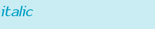 Sensor-Italic.ttf是一款不错的英文字体下载