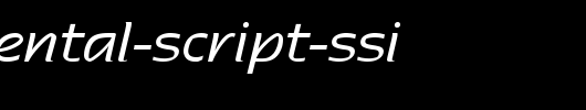 Sentimental-Script-SSi.ttf是一款不错的英文字体下载