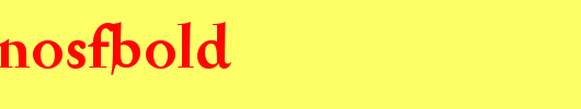 SerapionOsfBold.ttf是一款不错的英文字体下载