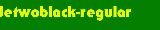 SerenadeTwoBlack-Regular.ttf是一款不错的英文字体下载