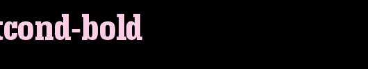 SergeantCond-Bold.ttf是一款不错的英文字体下载