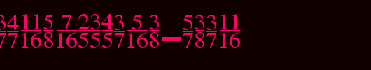 SeriFractionsVertical-Plain.ttf是一款不错的英文字体下载
