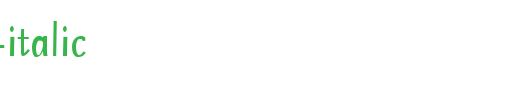SeriaSansLf-Italic.ttf是一款不错的英文字体下载