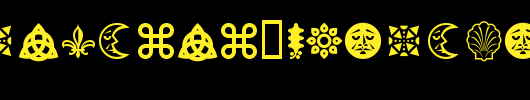 SeriatimDTD-Ornaments.ttf是一款不错的英文字体下载