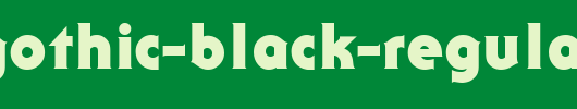 Serif-Gothic-Black-Regular.ttf是一款不错的英文字体下载