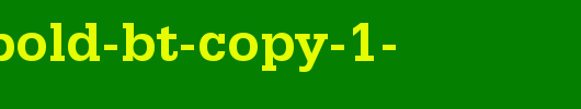 Serifa-Bold-BT-copy-1-.ttf是一款不错的英文字体下载