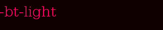 Serifa-Lt-BT-Light.ttf是一款不错的英文字体下载
