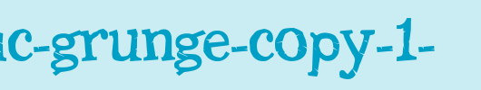 Seriffic-Grunge-copy-1-.ttf是一款不错的英文字体下载
