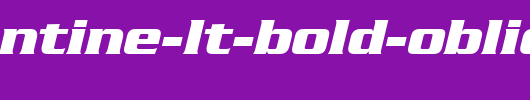 Serpentine-LT-Bold-Oblique.ttf是一款不错的英文字体下载