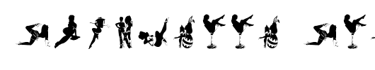 Sexy-Silouette-Stencils.ttf是一款不错的英文字体下载