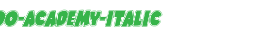 Shablagoo-Academy-Italic.ttf是一款不错的英文字体下载