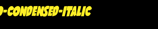 Shablagoo-Condensed-Italic.ttf是一款不错的英文字体下载