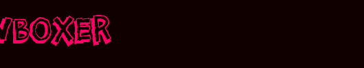 Shadowboxer.ttf是一款不错的英文字体下载