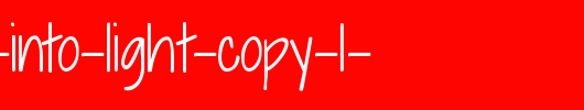 Shadows-Into-Light-copy-1-.ttf是一款不错的英文字体下载
