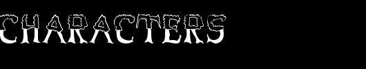ShadyCharacters.ttf是一款不错的英文字体下载