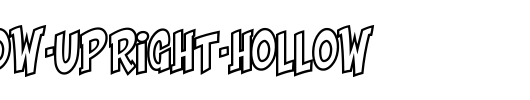 Shaka-Pow-Upright-Hollow.ttf是一款不错的英文字体下载