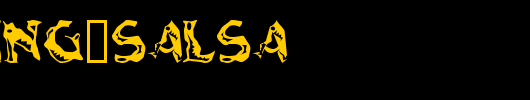 Shaking-Salsa.ttf是一款不错的英文字体下载
