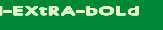 Sham-Extra-Bold.ttf是一款不错的英文字体下载