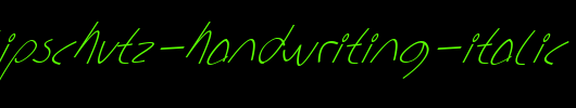 Sharon-Lipschutz-Handwriting-Italic.ttf是一款不错的英文字体下载