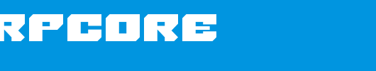 SharpCore.ttf是一款不错的英文字体下载