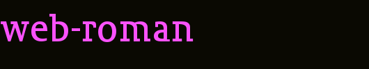 Sheriff-Web-Roman.ttf是一款不错的英文字体下载
