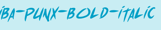 Shin-Akiba-Punx-Bold-Italic.ttf是一款不错的英文字体下载