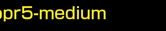 日本外字集字体系列ShinGoPr5-Medium.otf