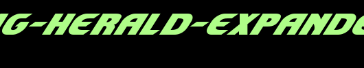 Shining-Herald-Expanded-Italic.ttf是一款不错的英文字体下载
