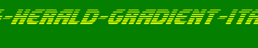 Shining-Herald-Gradient-Italic.ttf是一款不错的英文字体下载