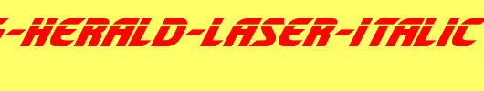 Shining-Herald-Laser-Italic.ttf是一款不错的英文字体下载