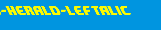 Shining-Herald-Leftalic.ttf是一款不错的英文字体下载