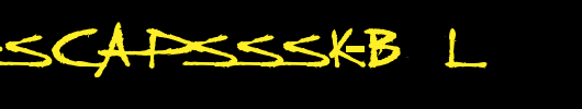 ShiningSCapsSSK-Bold.ttf是一款不错的英文字体下载