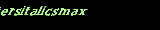 ShirtLettersItalicsMax.ttf是一款不错的英文字体下载