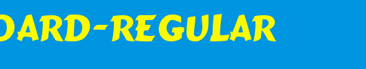 Signboard-Regular.ttf是一款不错的英文字体下载