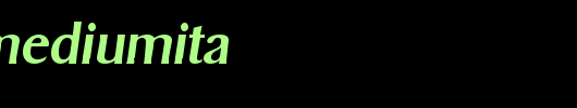 Sigvar-MediumIta.ttf是一款不错的英文字体下载