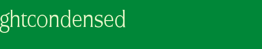 SilveradoLightCondensed.ttf是一款不错的英文字体下载
