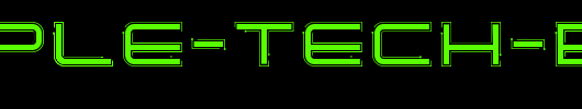 Simple-Tech-Bold-02.ttf是一款不错的英文字体下载
