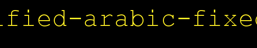 Simplified-Arabic-Fixed.ttf是一款不错的英文字体下载