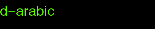 Simplified-Arabic.ttf是一款不错的英文字体下载