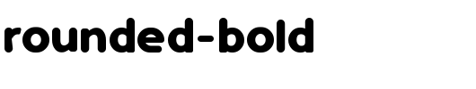 Simply-Rounded-Bold.ttf是一款不错的英文字体下载