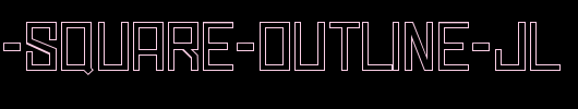 Simply-Square-Outline-JL.ttf是一款不错的英文字体下载