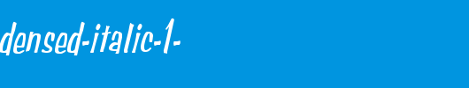 Simpson-Condensed-Italic-1-.ttf是一款不错的英文字体下载