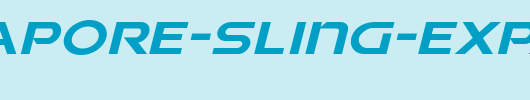 Singapore-Sling-Expanded-Italic.ttf是一款不错的英文字体下载