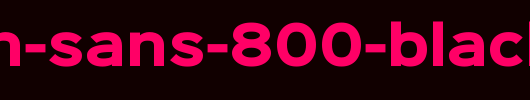 Sinkin-Sans-800-Black.ttf是一款不错的英文字体下载